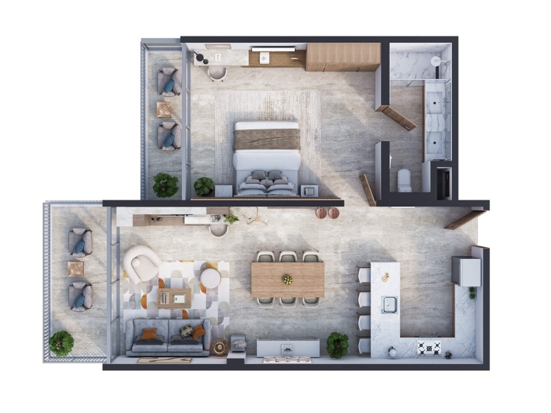 Inbleasure • Projects • La Vista Punta Cana • Unidad Tipo "A"