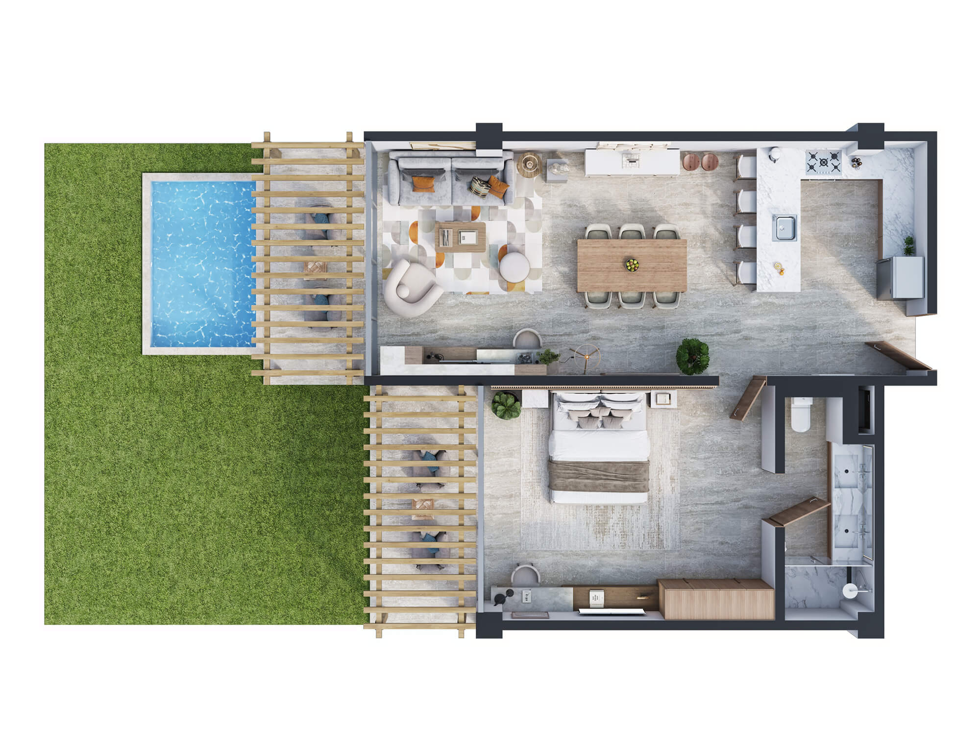 Inbleasure • Projects • La Vista Punta Cana • Unidad Tipo "A"