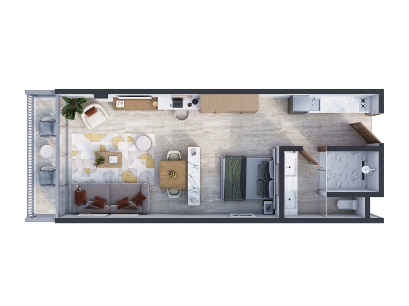 Inbleasure • Projects • La Vista Punta Cana • Unidad Tipo "B"