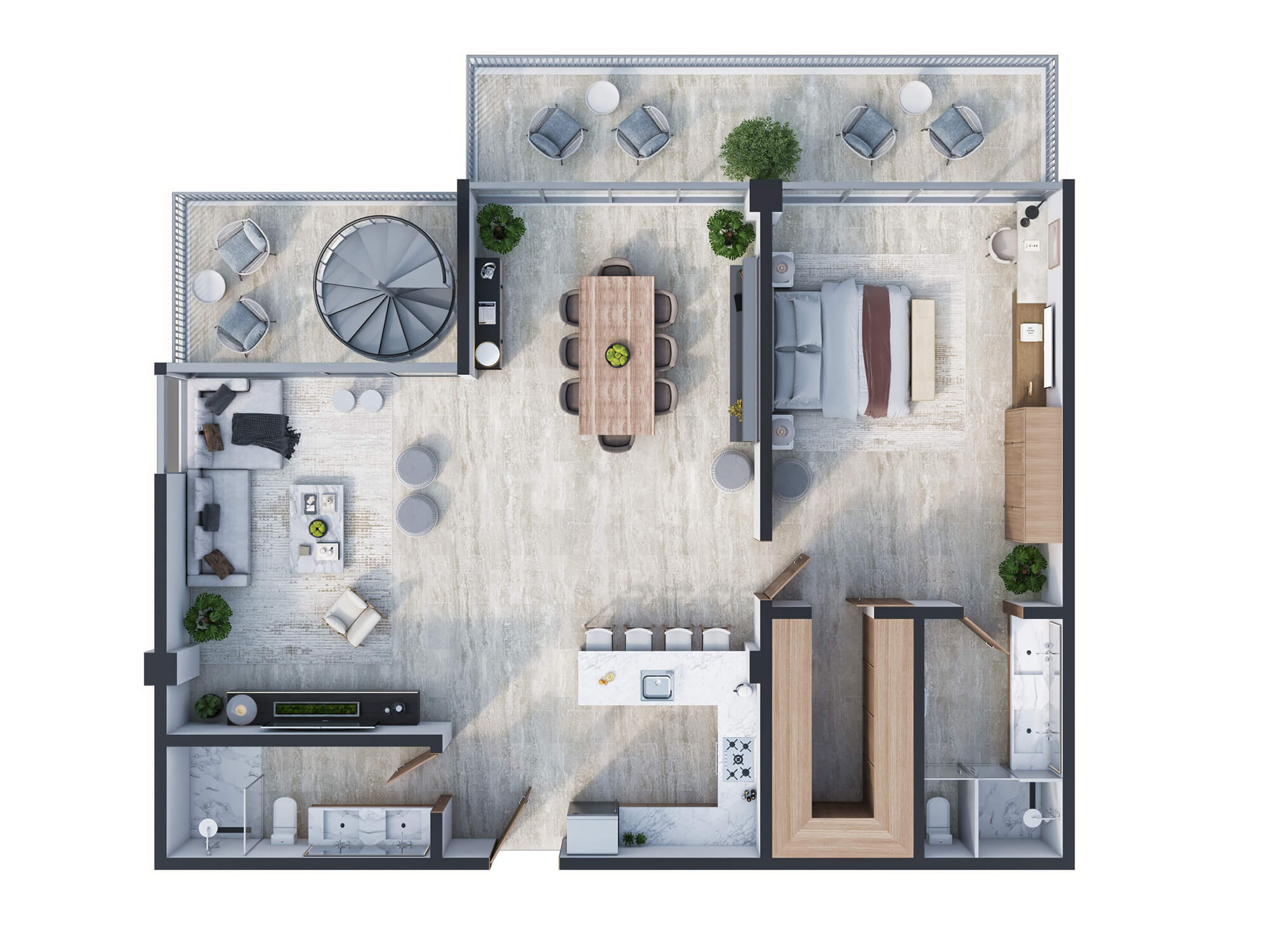 Inbleasure • Projects • La Vista Punta Cana • Unidad Tipo "C"